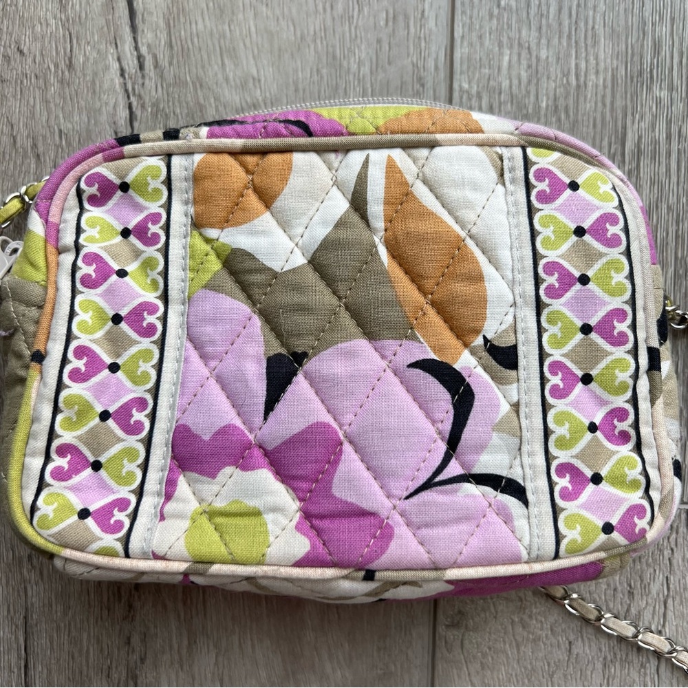 Vera Bradley Mini Chain Crossbody Bag in Portobello Road - Picture 9 of 11
